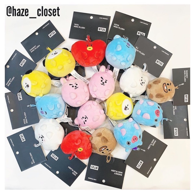 Gấu bông bé BT21 | Mini plush BT21 Official