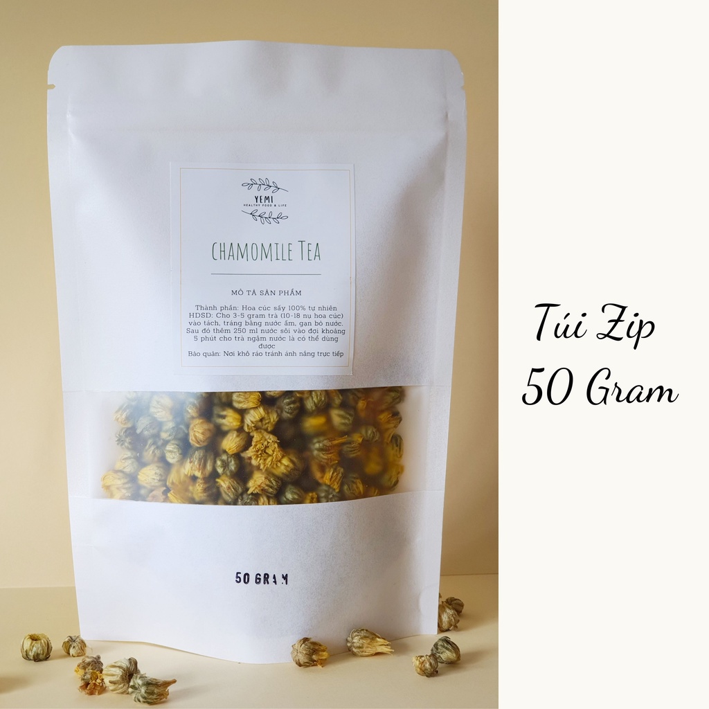 Trà Hoa Cúc thượng hạng YEMI pha mật ong để detox, thải độc, thanh nhiệt, ngủ ngon | BigBuy360 - bigbuy360.vn