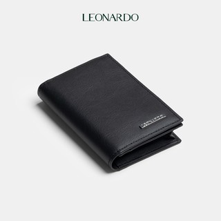 Ví da nam card holder Henry thương hiệu Leonardo