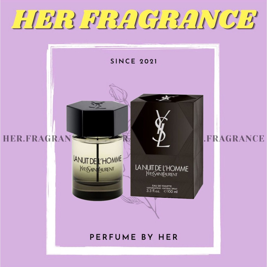 🐻 Nước Hoa YSL La Nuit EDT - 𝐇𝐞𝐫 𝐅𝐫𝐚𝐠𝐫𝐚𝐧𝐜𝐞 -