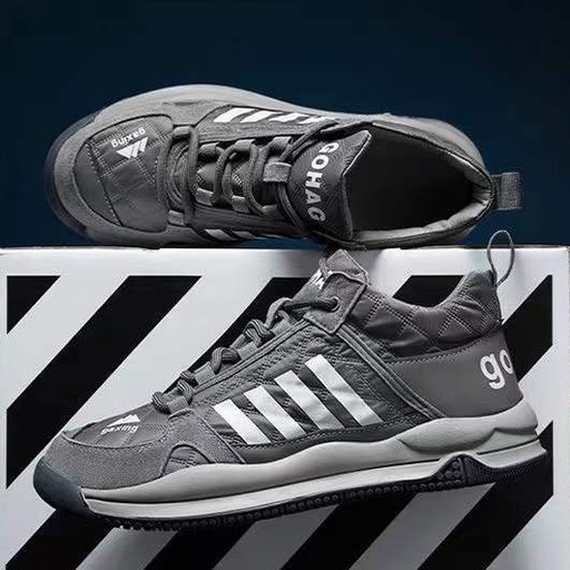 Giày thể thao nam KATEZAG54L2 chất liệu cao cấp phối sọc êm chân Size 39 đến 43