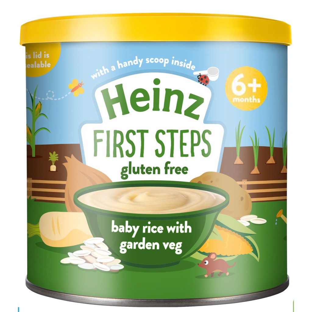 Bột ăn dặm Heinz Anh 200-240g cho bé. Date 2/2023- Sweet Baby House