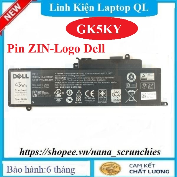 Pin Laptop Dell Inspiron 11 3000 Series 3147 3148 3152 3153 315 3157 3152 3153 3157 3158 43WH GK5KY 92NCT 092NC