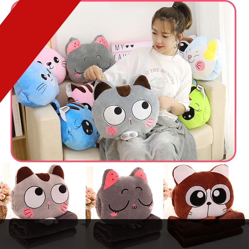 Gối nằm 3 trong 1 dạng mền hình thú đáng yêu