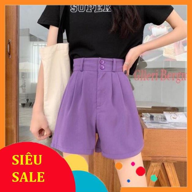 Quần short 2 khuy cap cao chất vitex