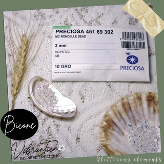 Combo 50/100/200/300 Pha lê nón 3mm/4mm (Pha lê Tiệp)