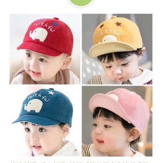 Mũ lưỡi trai hình chú voi cho bé trai/ bé gái