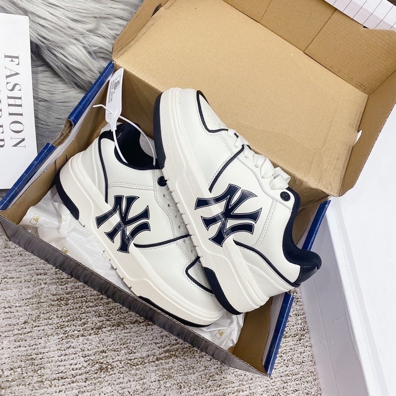 GIÀY M.L.B CHUNKY LINER NY BLA.CK WHITW SC