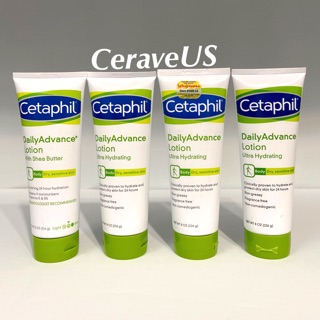 Kem dưỡng ẩm da khô Cetaphil Daily Advance lotion Ultra Hydrating 226g