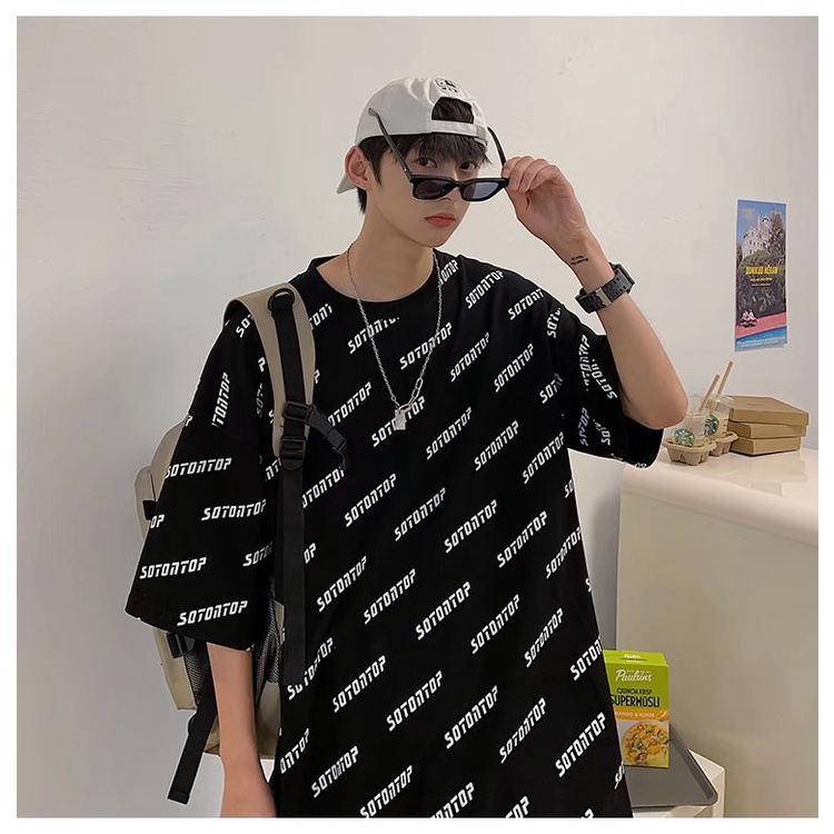 Áo Thun Nam Tay Ngắn In Hình Toàn Bộ Hồng Kông Thời Trang Mùa Hè Siêu Hot