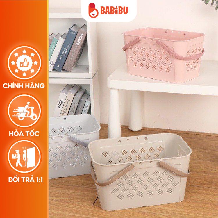 Làn Nhựa/ Giỏ Nhựa Đi Sinh MONMON, Giỏ Cho Các Mẹ Chuẩn Bị Sinh &amp; Sau Sinh Babibu - GNM