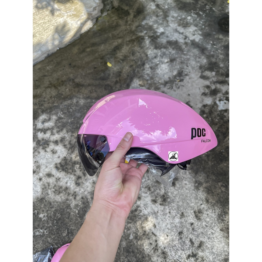 NÓN POC FLACON MÀU HỒNG NHẠT CHÍNH HÃNG, BẢO HÀNH 12 THÁNG