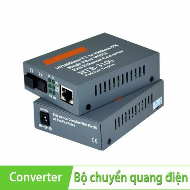 Cặp 2 Converter quang NetLink HTB 3100 AB