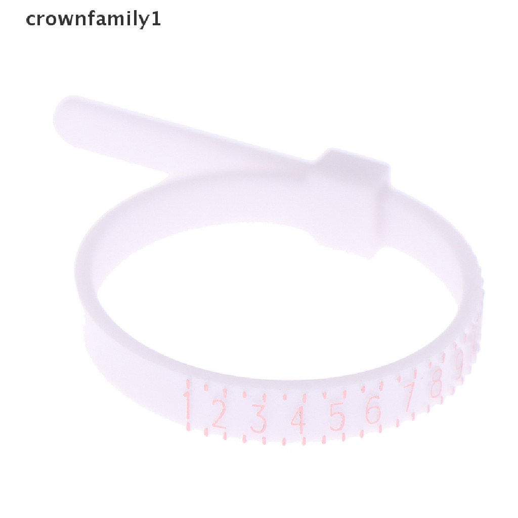 [crownfamily1] Dụng Cụ Đo Kích Thước Nhẫn Chuyên Nghiệp Làm Từ Nhựa