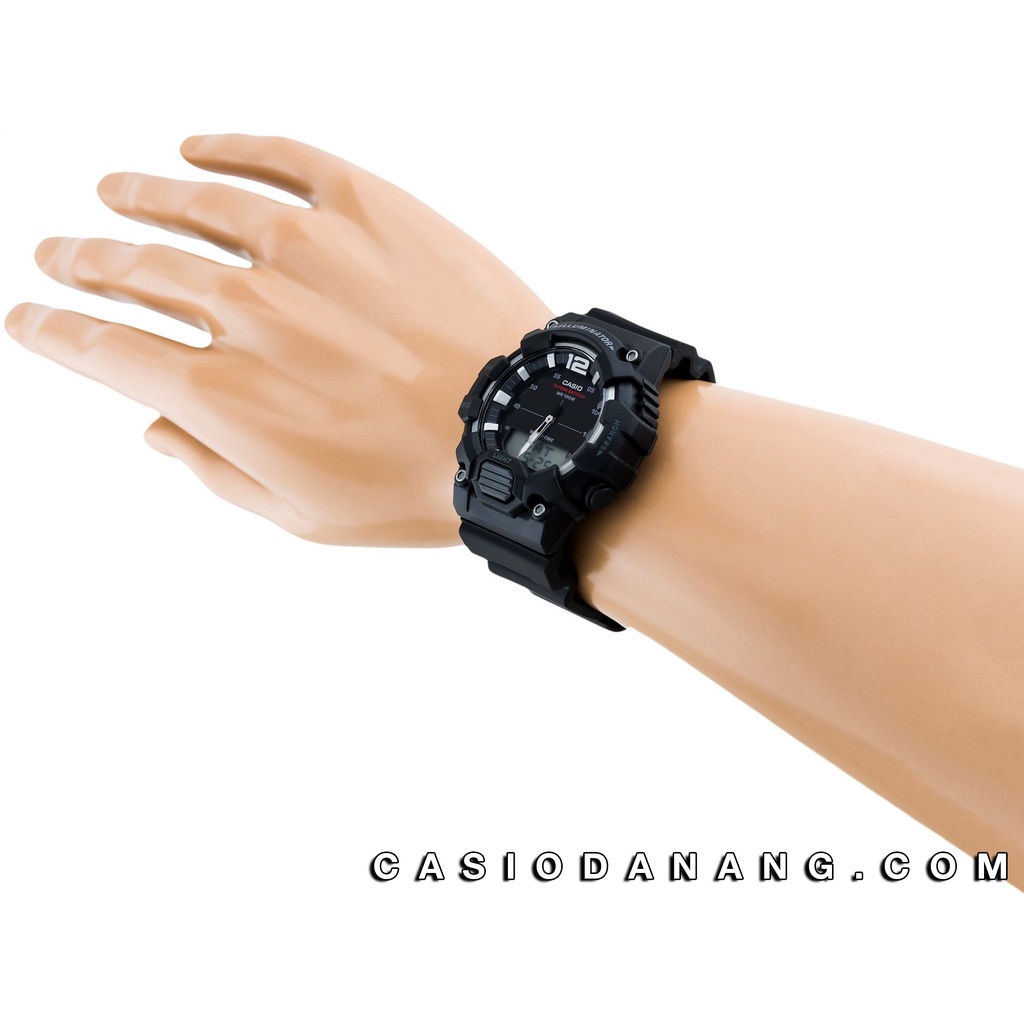 Đồng hồ nam dây nhựa Casio Standard chính hãng Anh Khuê HDC-700-1AVDF (48mm)