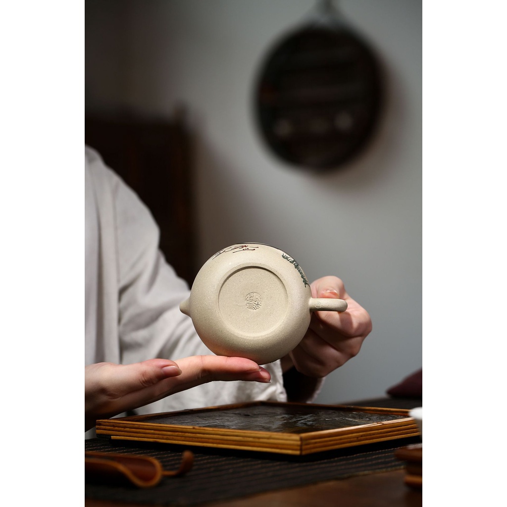 Ấm Tử Sa Nghi Hưng Tây Thi Hà Hoa 300 ml