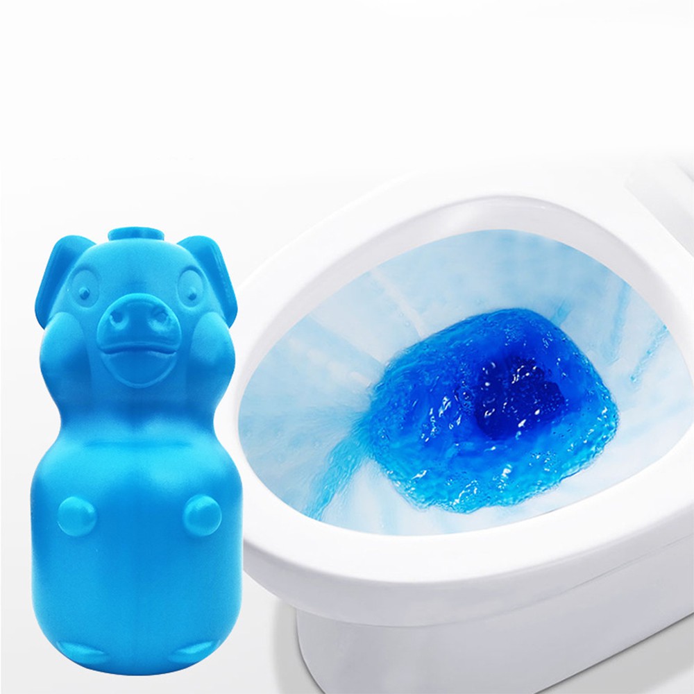 #Lọ Thả Bồn Cầu Con HEO Khử Mùi - Diệt Khuẩn - Hiệu Quả Bằng 40 Viên Tẩy Bồn