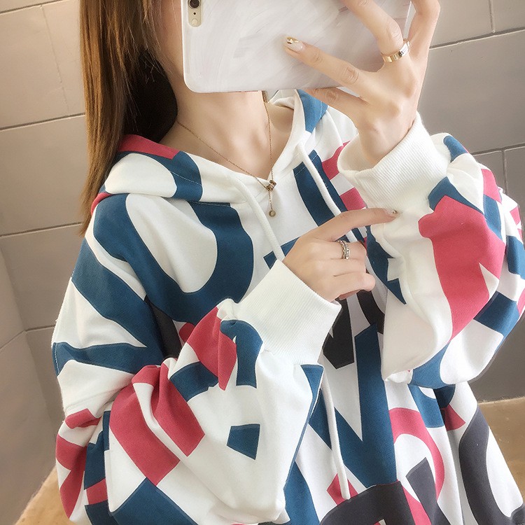 Áo hoodie nam nữ form rộng unisex họa tiết chữ ulzzang Hàn Quốc | BigBuy360 - bigbuy360.vn