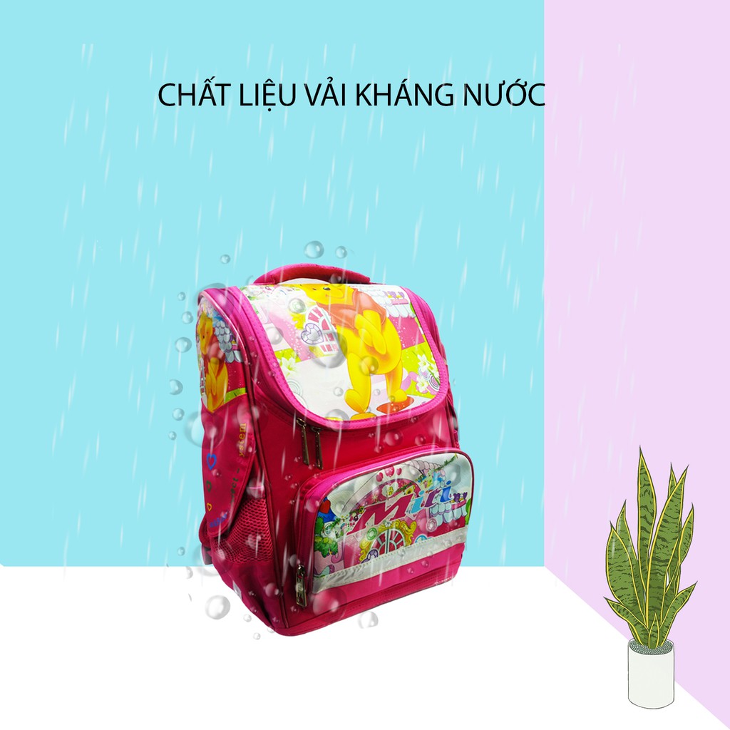 Cặp Học Sinh Chống Gù MITI C11060W_POO Dành Cho Bé Gái