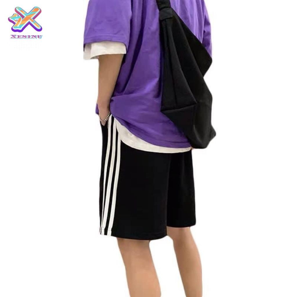 Quần Short Unisex, Quần Đùi Essential Nam Nữ Sooc XESINU