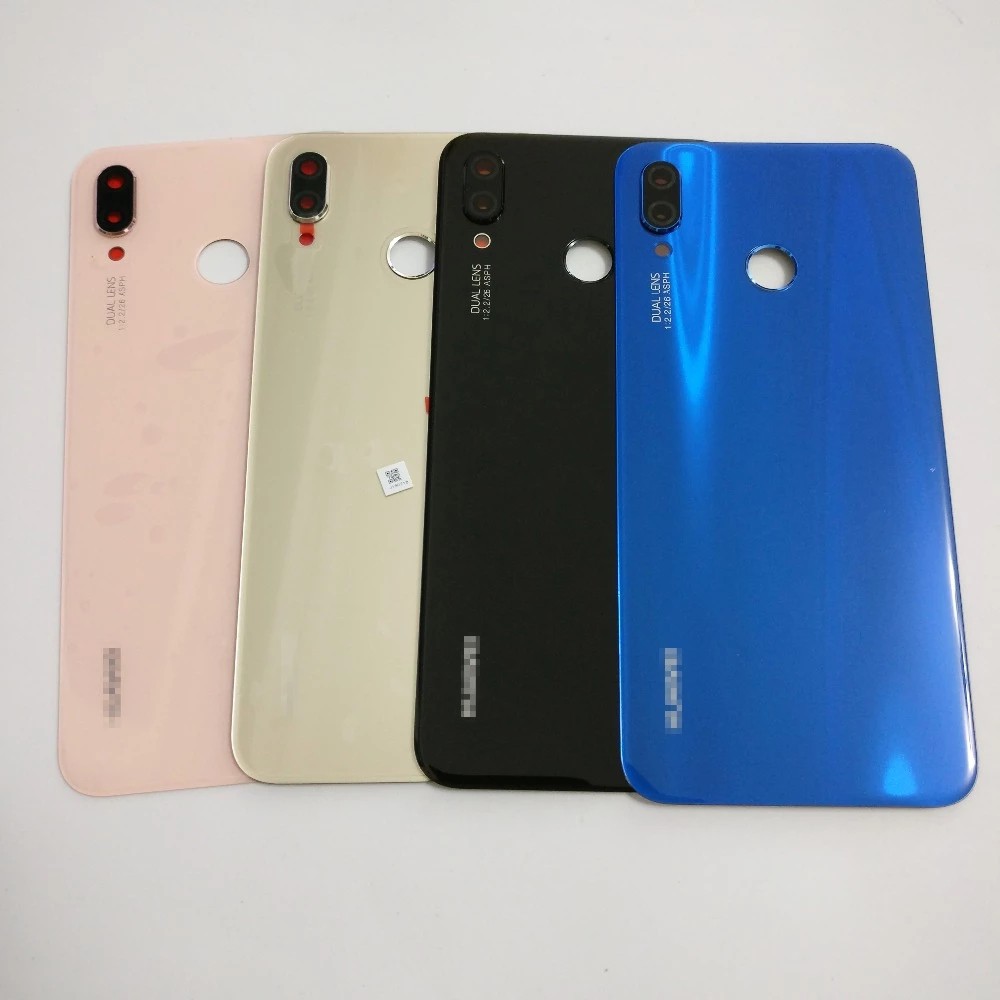 Nắp Lưng Điện Thoại Bằng Kính Thay Thế Chuyên Dụng Cho Huawei P20 Lite Nova 3e