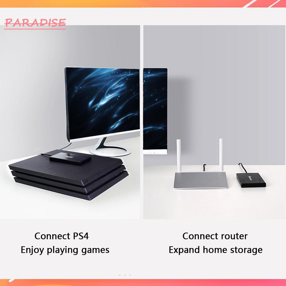 Hộp Đựng Ổ Cứng Ngoài Paradise1 K801 Usb 3.1 Type C Sang Sata 2.5 Hdd Ssd Ốp