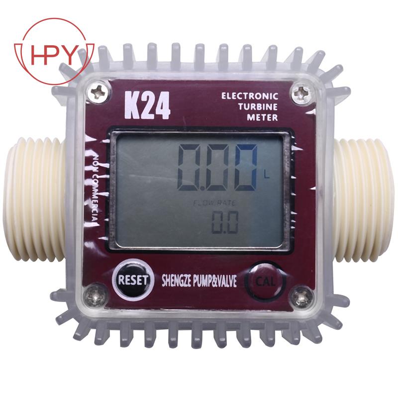 Đồng hồ đo lưu lượng nước kỹ thuật số màn hình lcd K24
