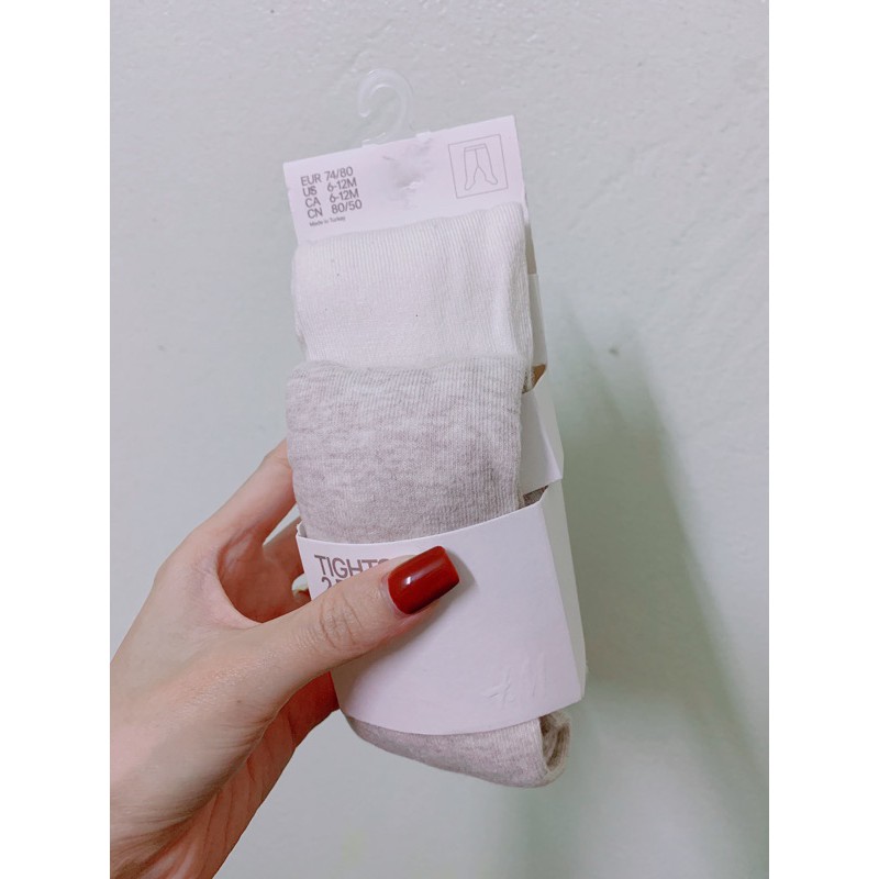 quần tất HM sz 2/6m, 6/12m