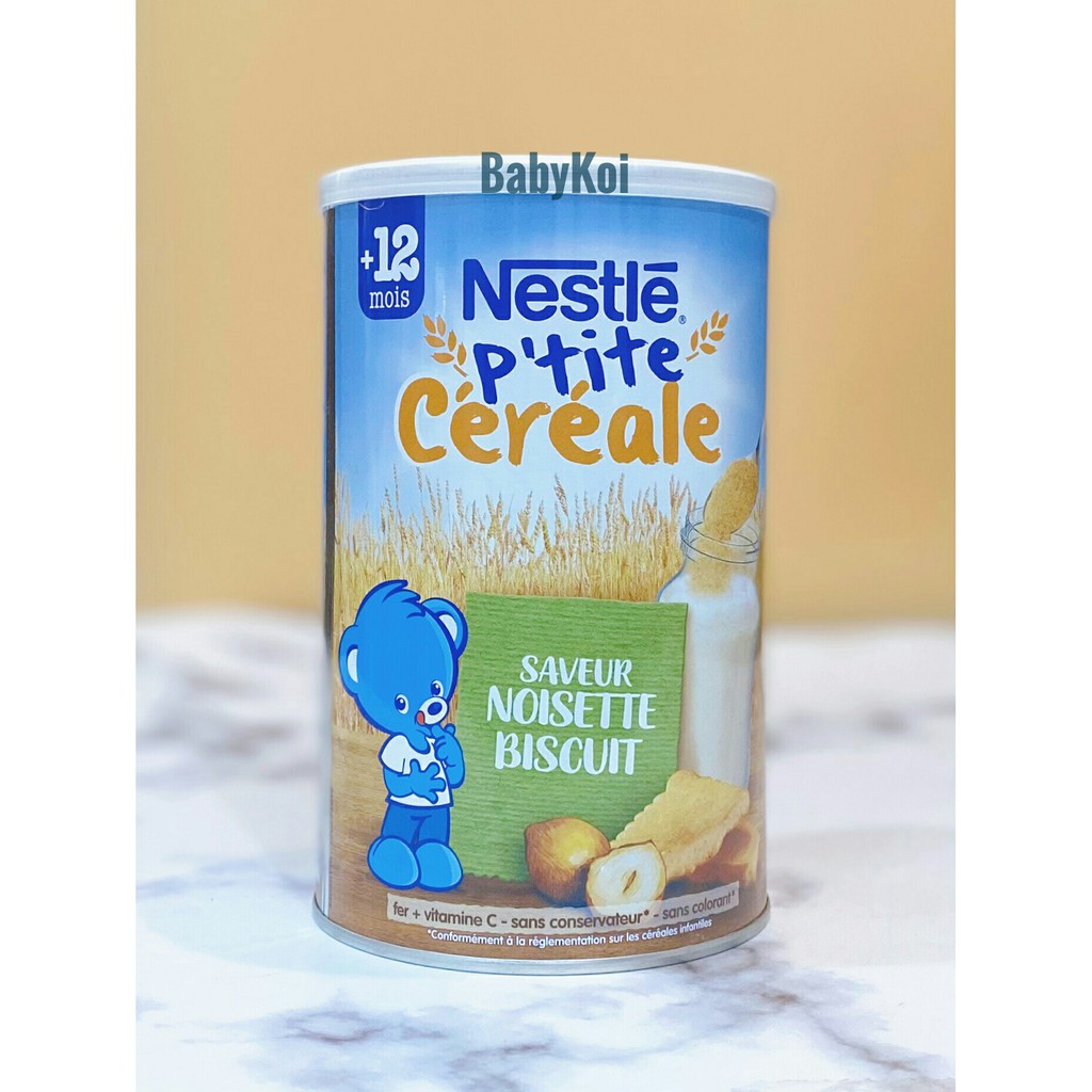 Bột lắc pha sữa Nestle Pháp hộp 400G cho bé từ 6 tháng (date 2022)