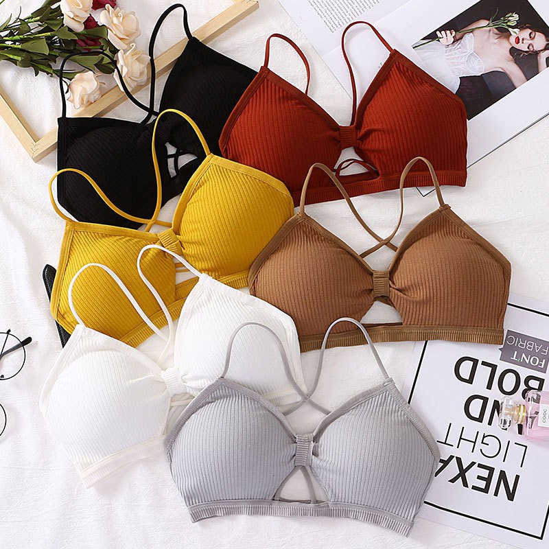 áo Lót Nữ bra Len Tăm ❤️FREESHIP❤️ không gọng mềm mịn cực xinh hàng loại 1 xuất khẩu có video và ảnh thật