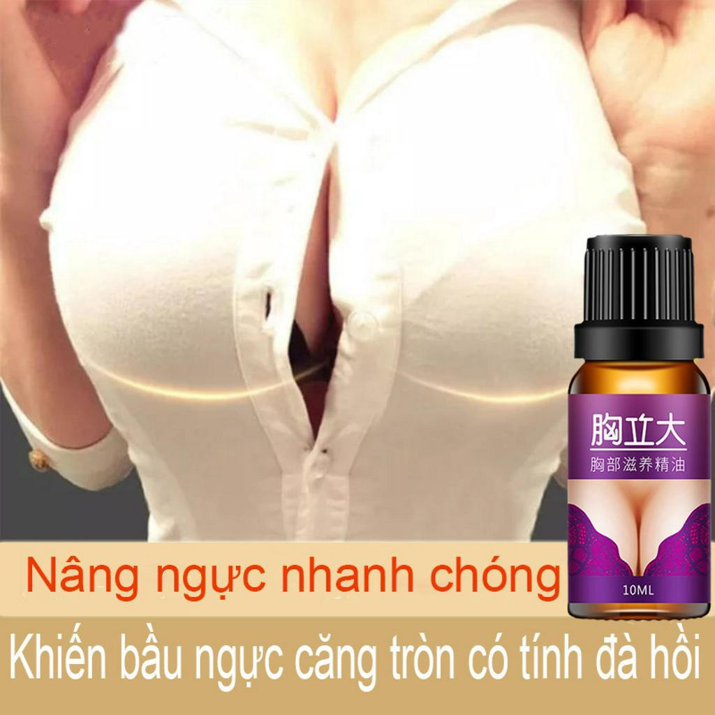 Tinh Dầu Nở Ngực Kem Tăng Vòng 1 Ngực To Vú Căng Tròn Gợi Cảm 10Ml