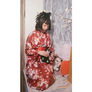 Kimono trang phục nhật bản đơn giản ( sẵn )