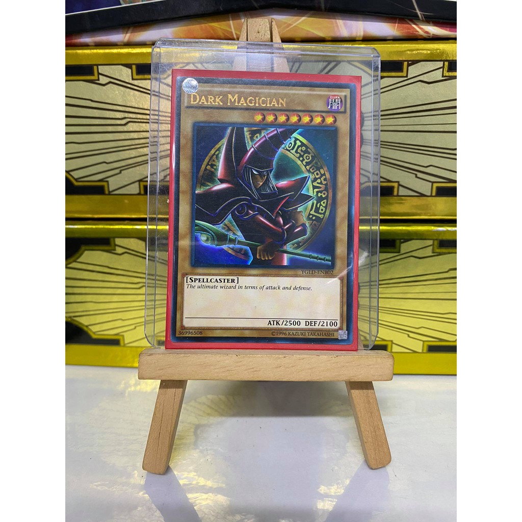 Lá bài thẻ bài Yugioh Phù thủy áo đen Dark Magician ( Arkana) – Ultra Rare - Tặng bọc bài nhựa bảo quản