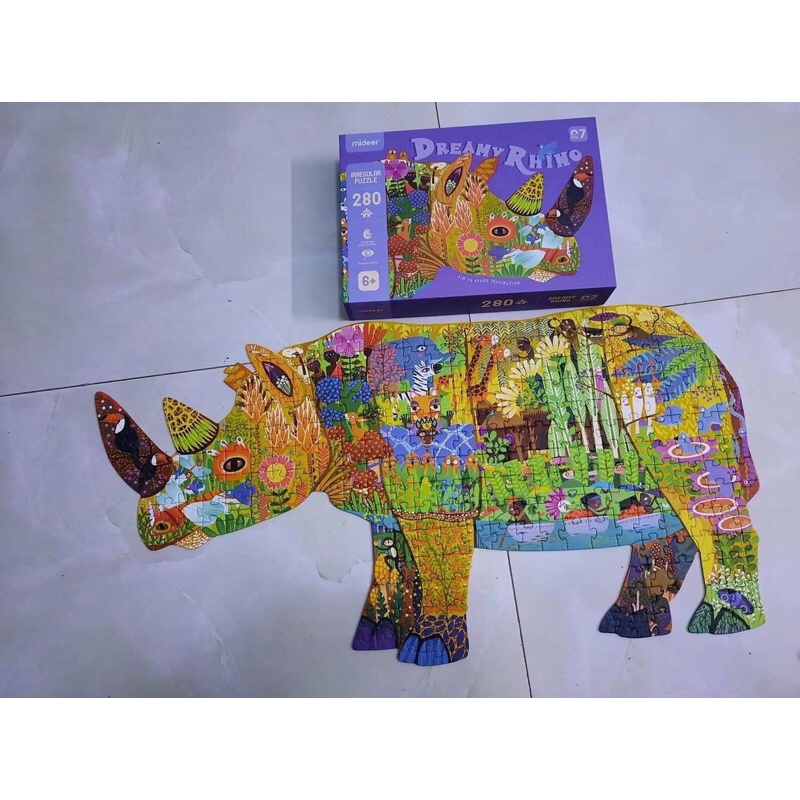 Bộ xếp hình 280 mảnh puzzle Mideer