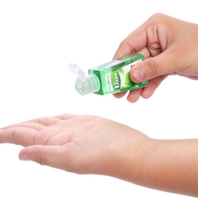 Freeship 50k_Nước Gel rửa tay khô diệt khuẩn Kleen cho trẻ em - mùi xoài