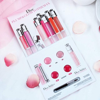 Sample son Dior Lip Glow và Lip Maximizer (bill Sephora)
