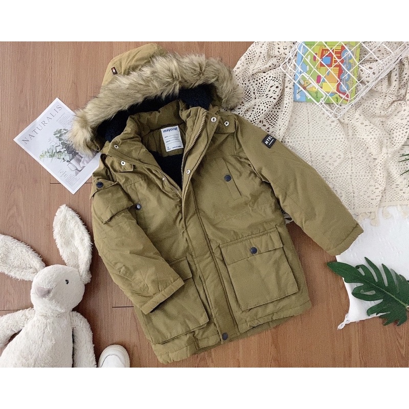Áo khoác Parka Mayoral xuất xịn bé trai bé gái