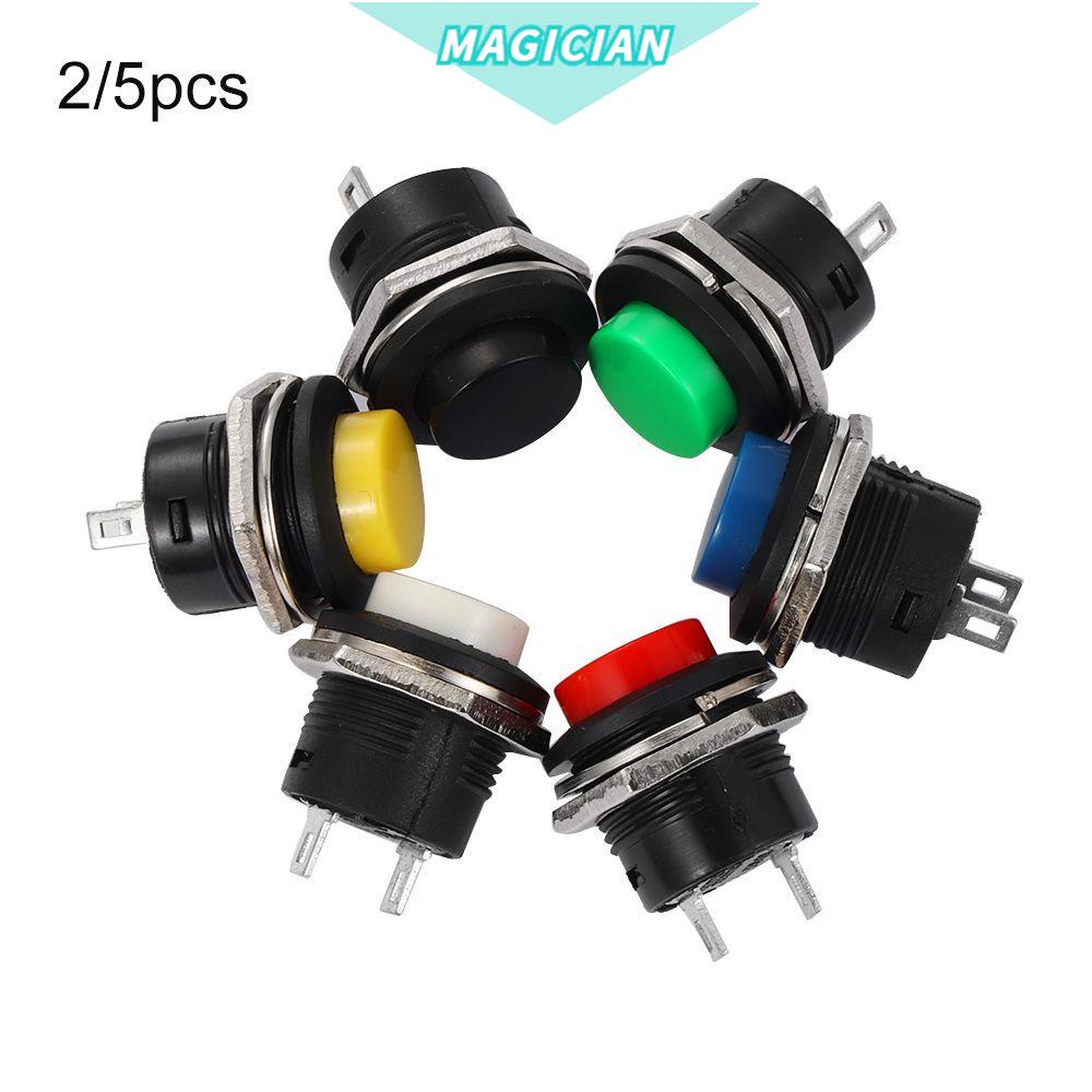 Bộ 2/5 Công Tắc Khởi Động Xe Hơi 16mm ON/OF Nhiều Màu Sắc Tiện Dụng