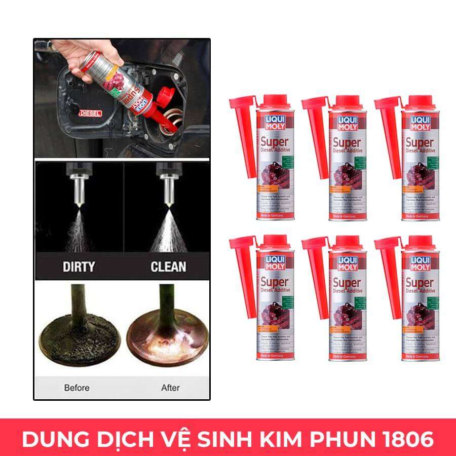 PHỤ GIA SÚC BÉC DẦU CAO CẤP LIQUI MOLY SUPER DIESEL ADDITIVE 1806