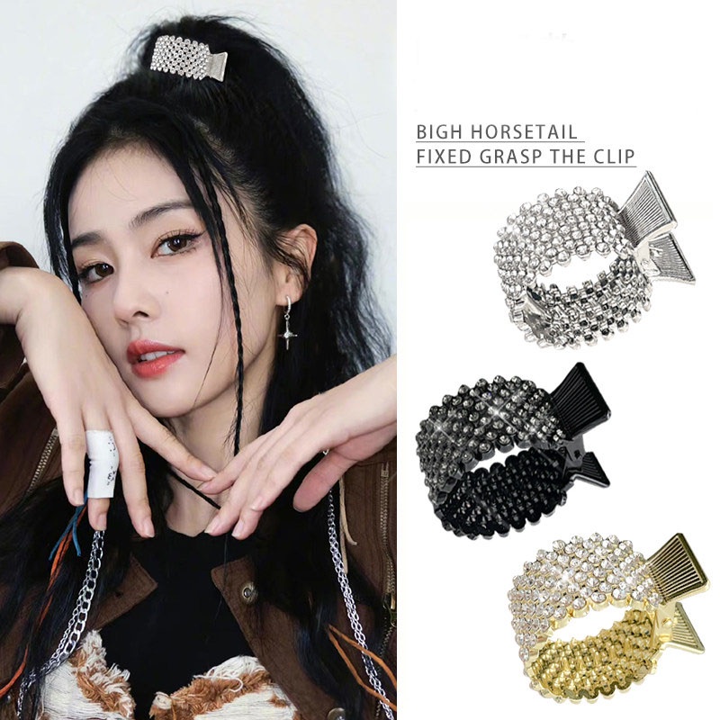 Kẹp Tóc Đuôi Ngựa Tạo Kiểu Đuôi Ngựa Độ Cao Cho Nữ