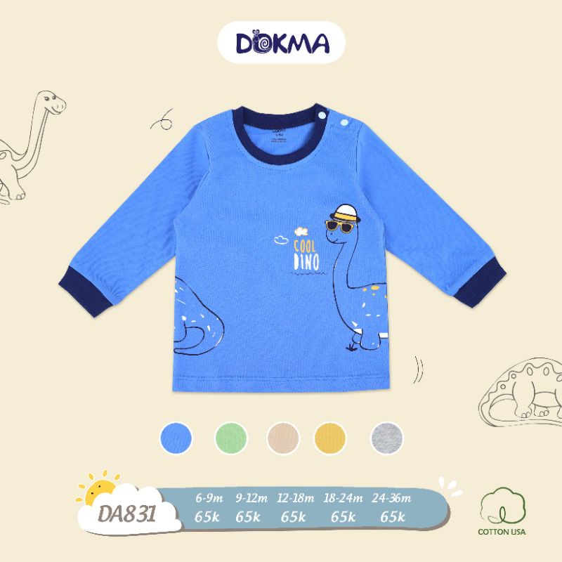 Áo bé trai cài vai DA831