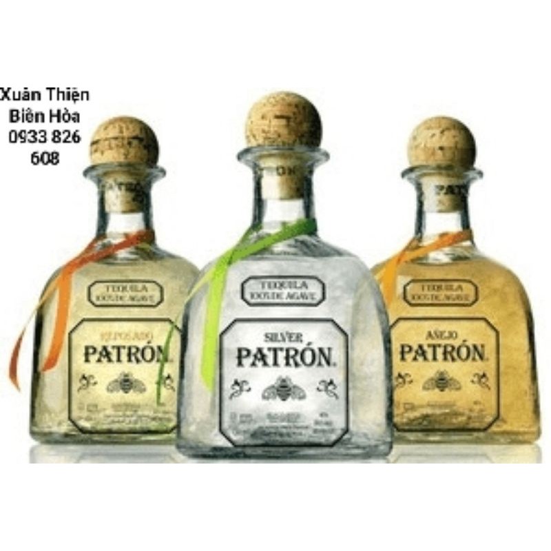 Vỏ chai rượu thủy tinh Patron xuất xứ Mexico dung tích 750ml cực đẹp