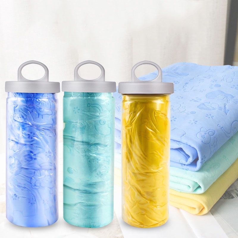 Khăn Tắm Nhanh Khô In Họa Tiết Hoạt Hình Dễ Thương Cho Thú Cưng