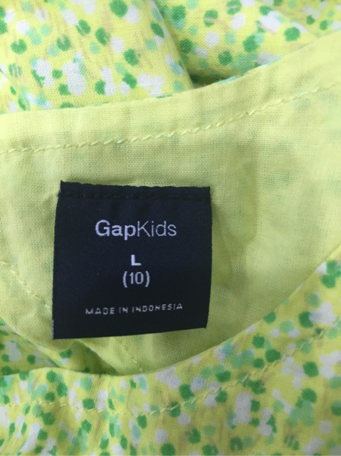 Thanh lý đầm gap kid new auth sz 10 y