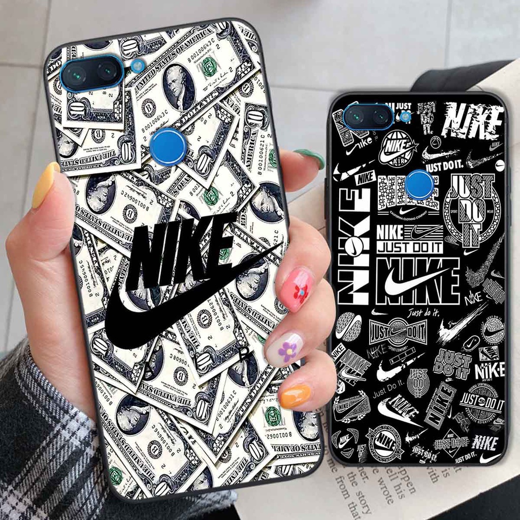 Ốp Xiaomi Mi 8 SE / Mi 8 Lite in hình thương hiệu L.V, N.I.K.E cá tính, đẳng cấp