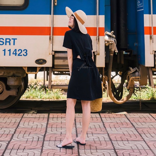 Thanh Lý - Pass Đầm Fleur Studio Molly Dress