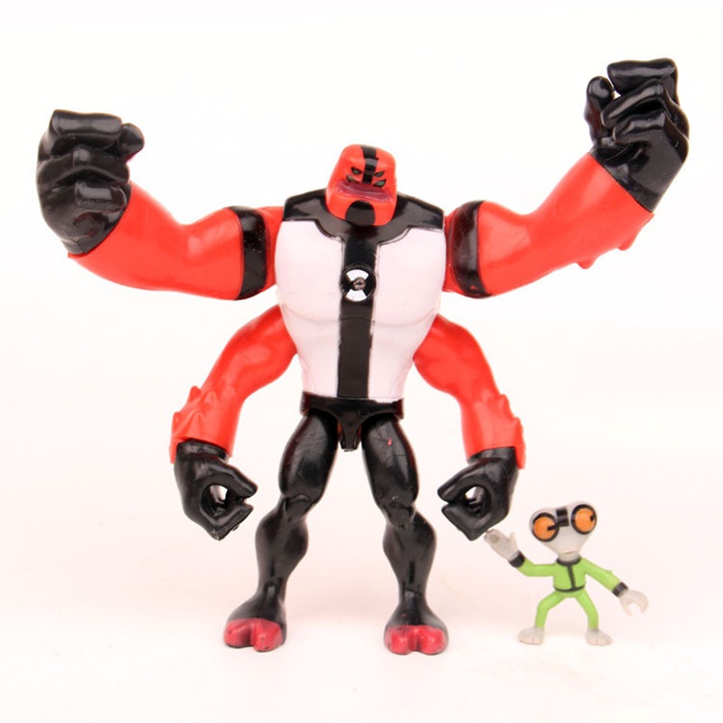 Set 9 mô hình đồ chơi nhân vật trong phim hoạt hình Ben 10 độc đáo