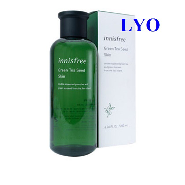 Nước Hoa Hồng Trà Xanh Innisfree The Green Tea Seed Skin 200ml.