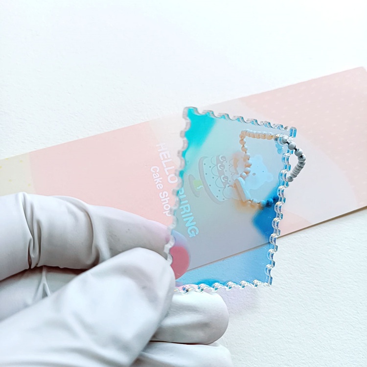 Chìa khóa acrylic laser/ Chìa khóa acrylic tem