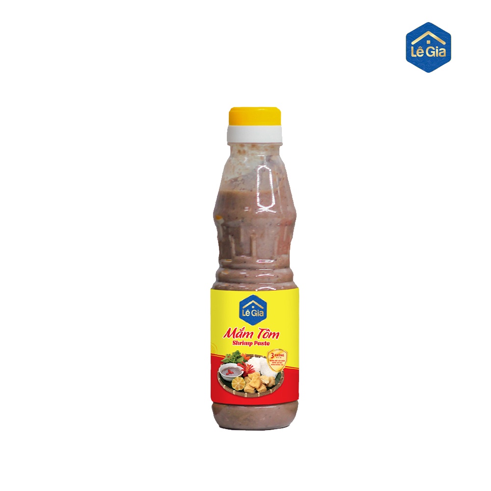 Mắm tôm ngon Lê Gia - OCOP 5 sao Quốc Gia - chai nhựa pet 225ml